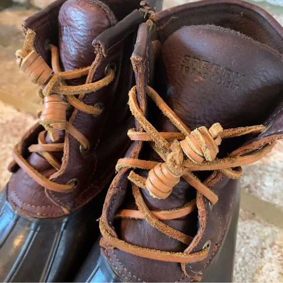 Sperry Top-Sider | Waterproof Rubber Boot | Leather - Picture 3 of 13